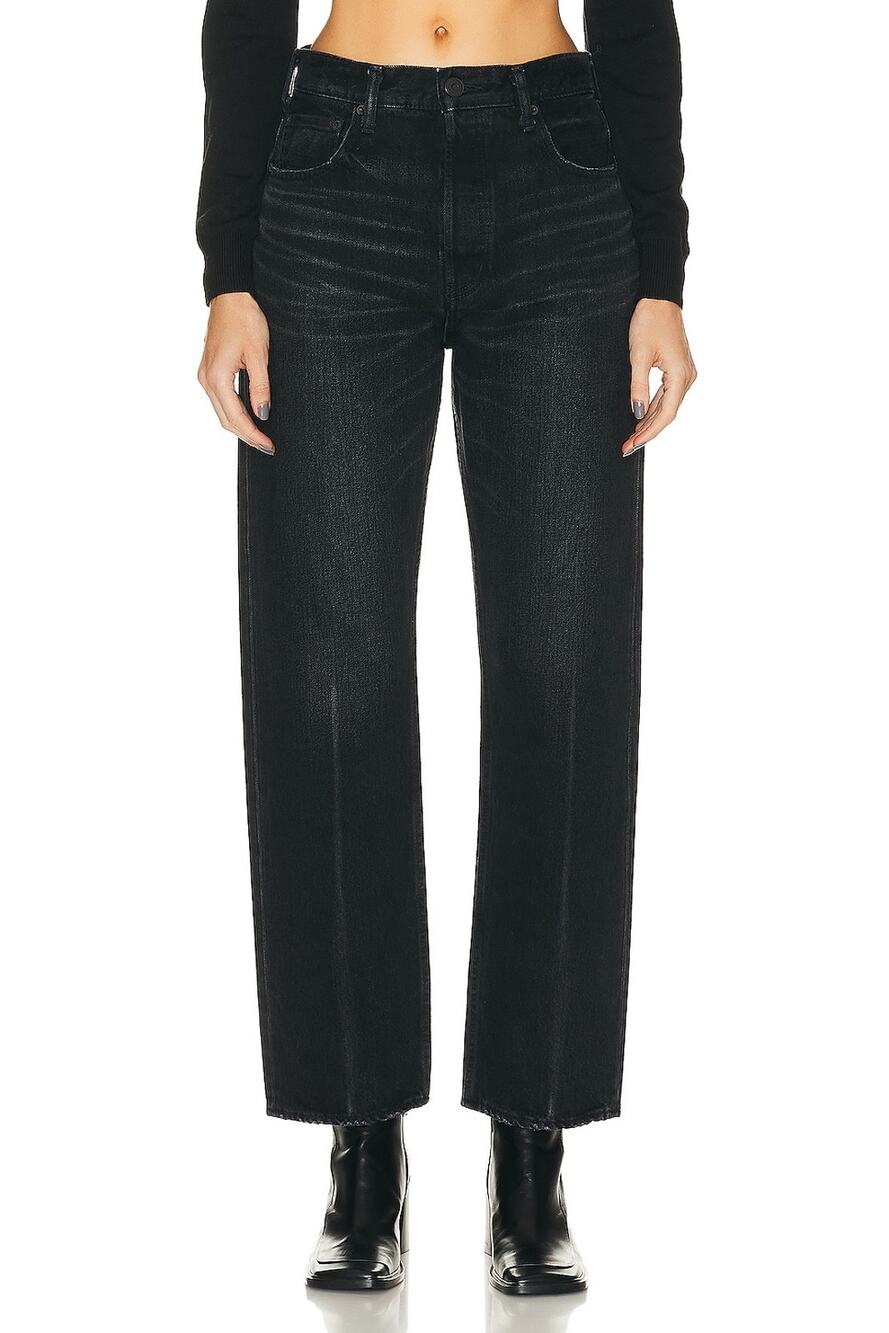 Moussy Vintage Black Murrieta Denim Jeans Size 26